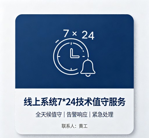 线上系统7*24技术值守服务